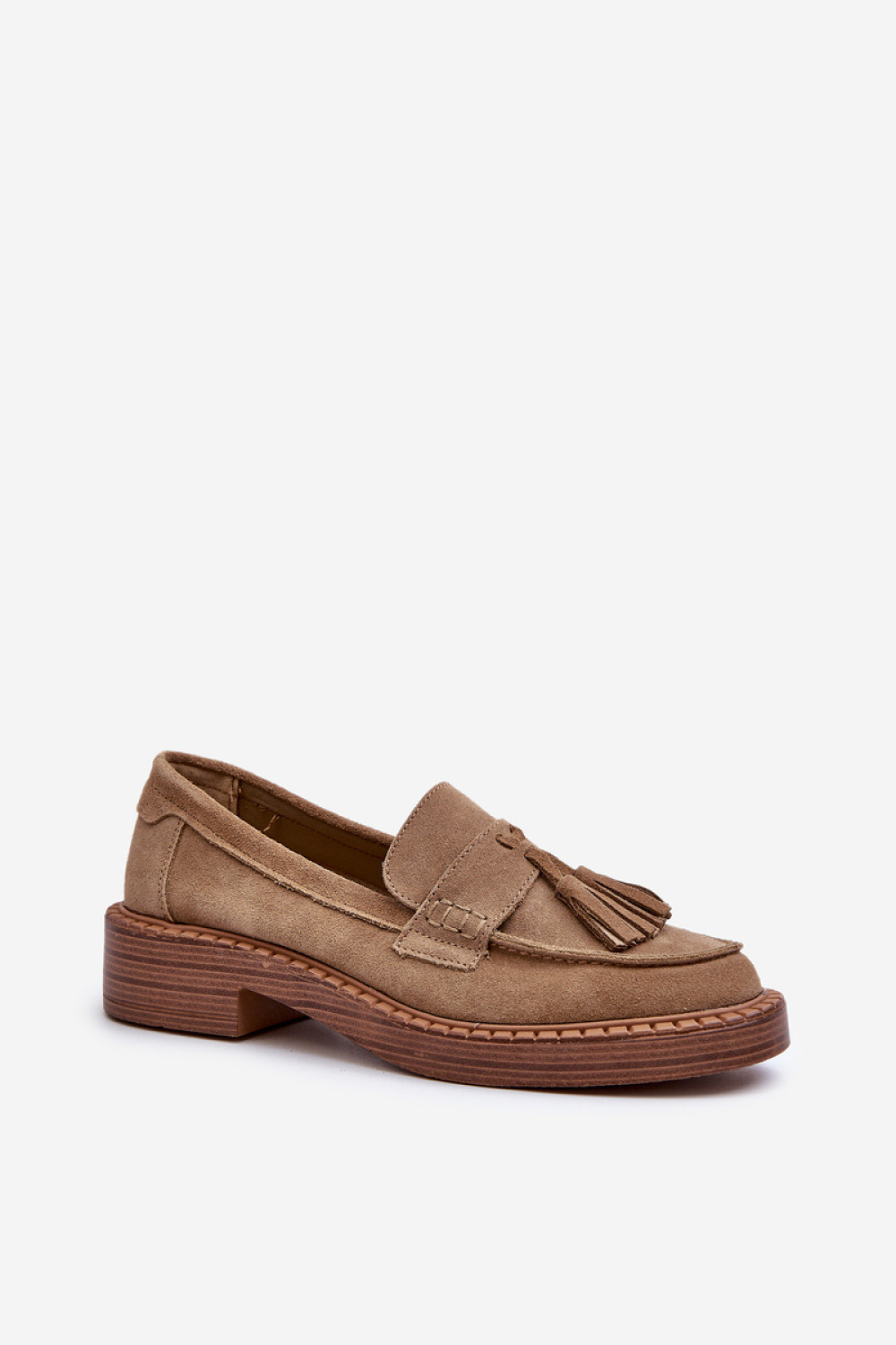 DA TW107 Brown Loafers - Step in style