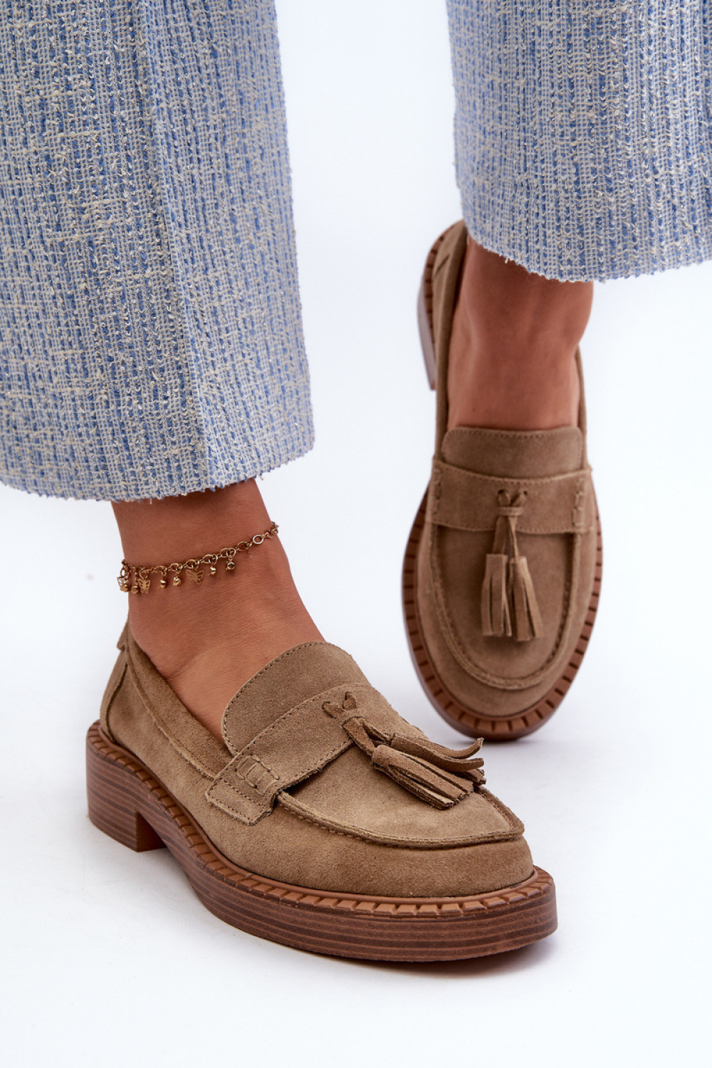 DA TW107 Brown Loafers - Step in style – vista 2