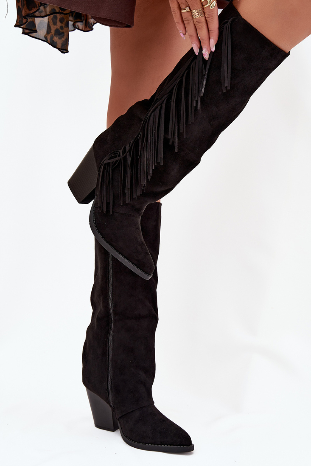 Kozaki Model Tivara KL-161 Black - Step in style – widok 2