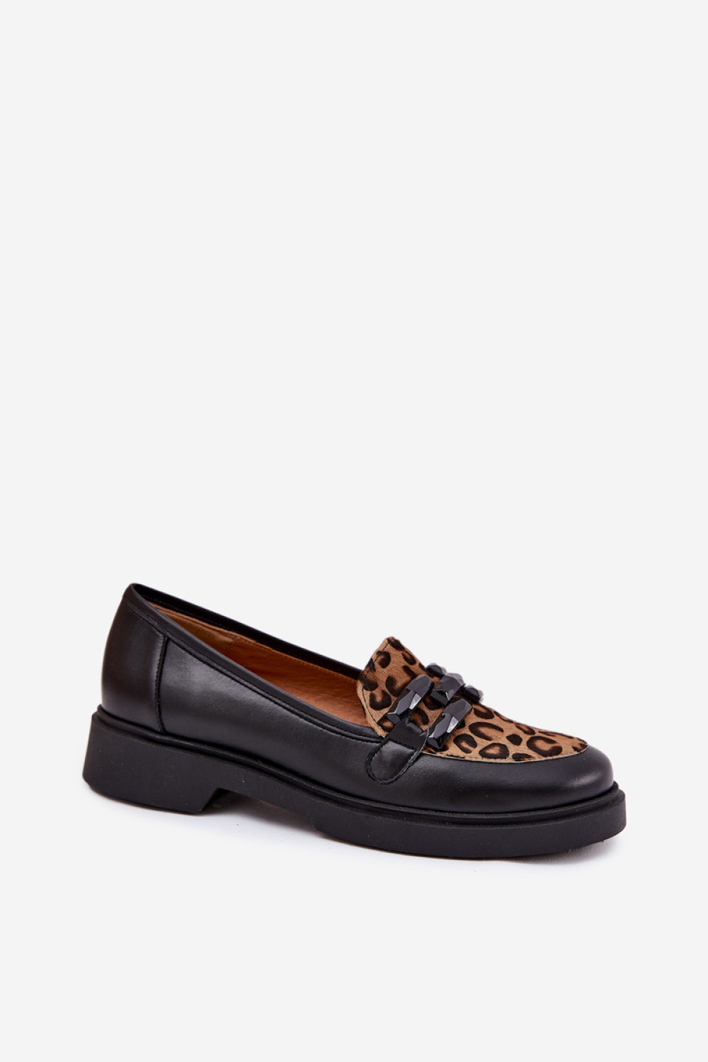 Laura Messi 2965 Black Loafers - Step in style