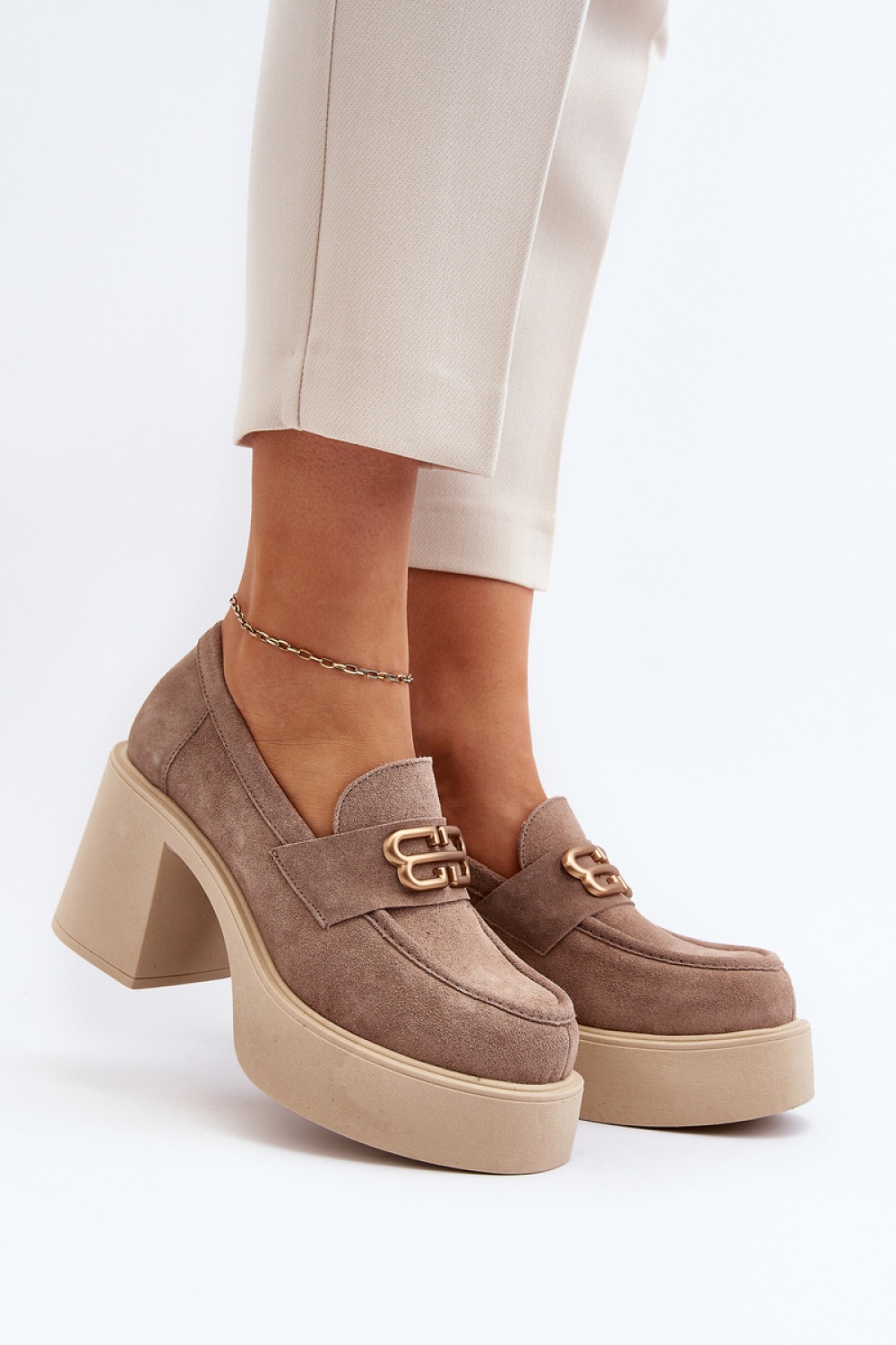 Zazoo 20170 Beige Loafers - Step in style – view 2