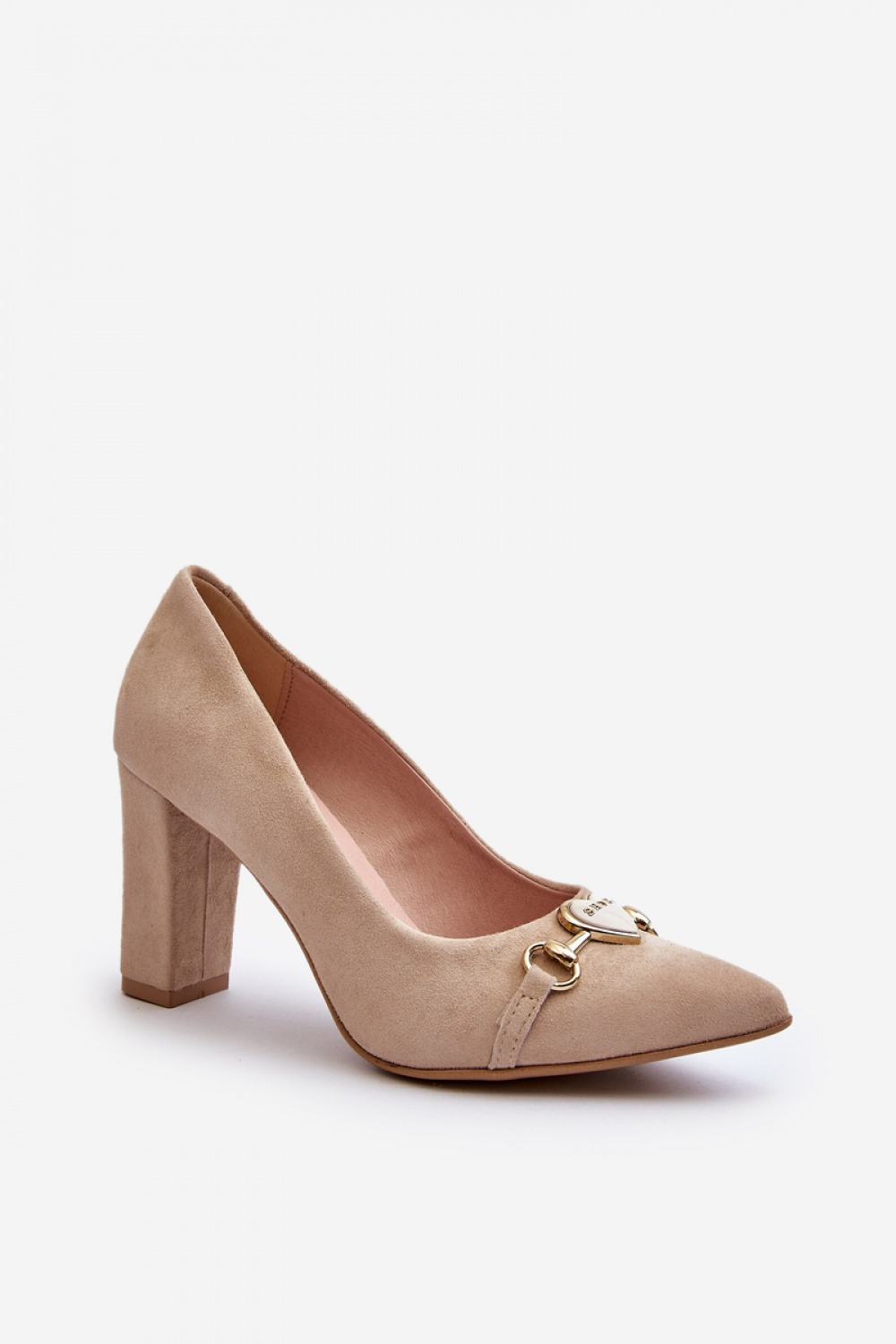 Zazoo 2453/OS Cappuccino Suede Pumps - Step in style