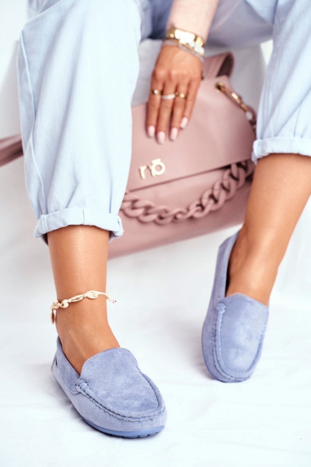 Morreno 20PB26-2190 Blue Loafers - Step in style