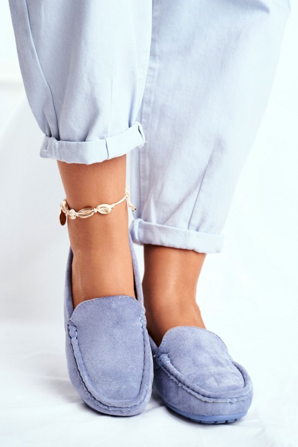 Morreno 20PB26-2190 Blue Loafers - Step in style – vista 2