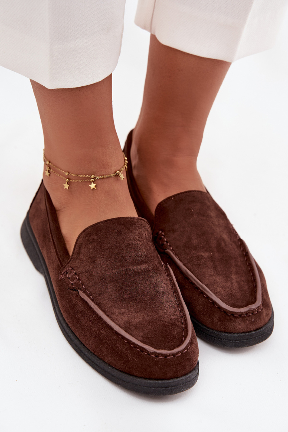 Tynara H8-583 Loafers Chocolate - Step in style – vista 2