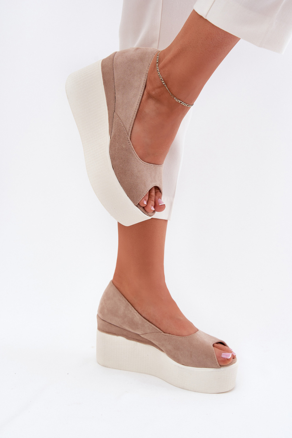 Sandały Model Felyra JH530P Beige - Step in style – widok 2