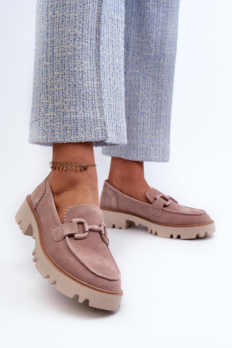 DA TW117 Pink loafers - Step in style – vista 2