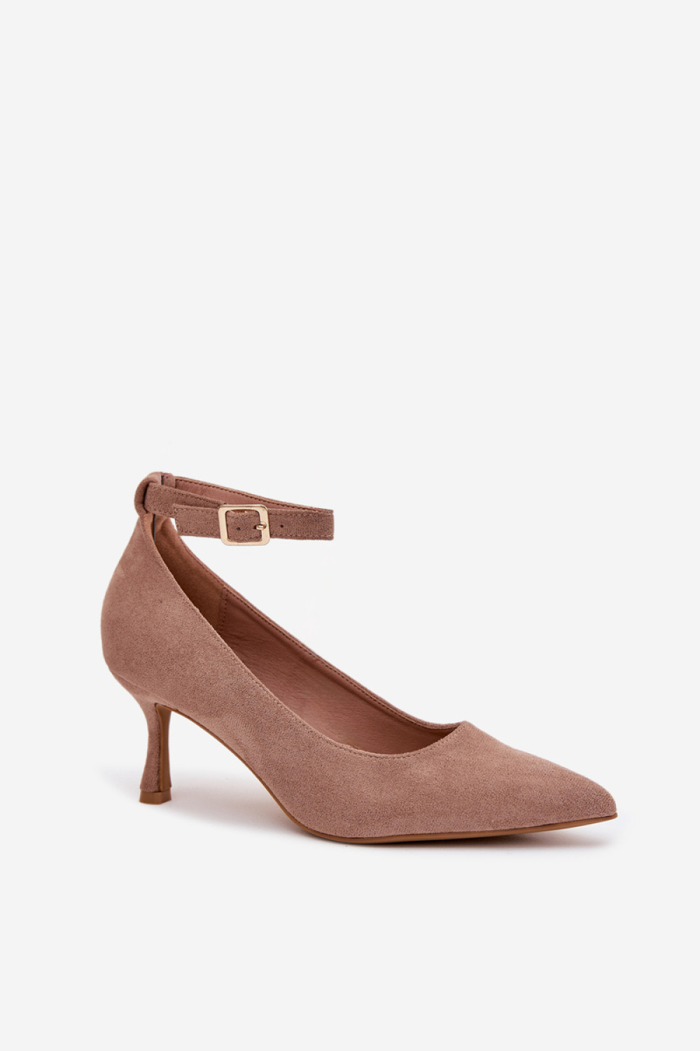 Devoria 2751 Dark Beige Heeled Pumps - Step in style