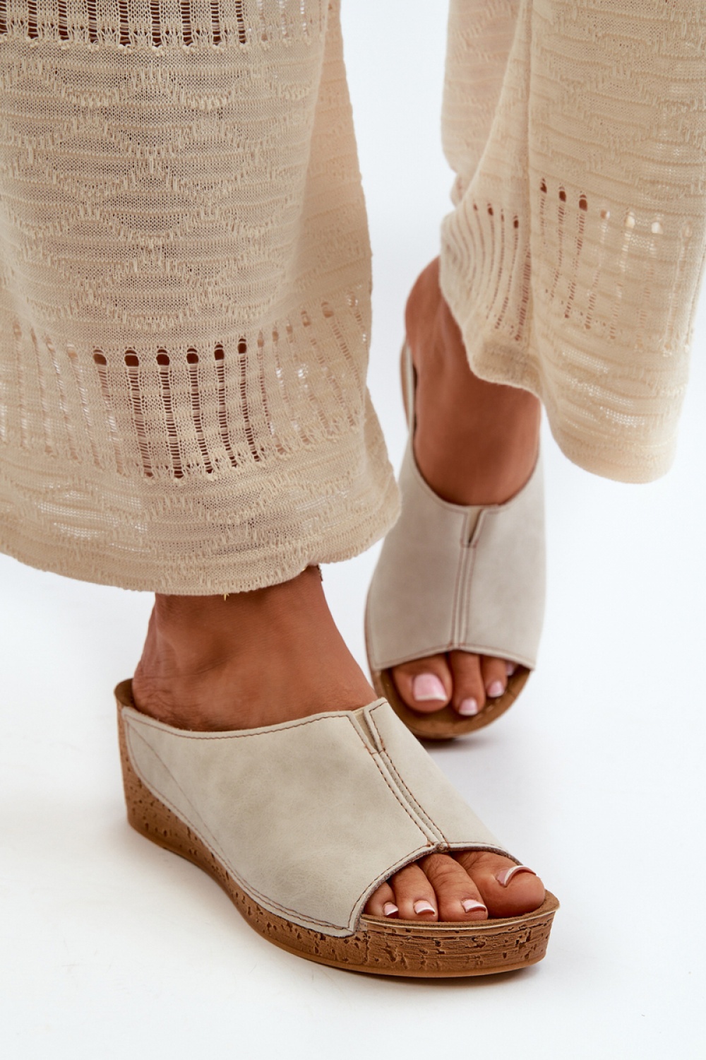 Inblu NG000002 Beige Slide Sandals - Step in style – view 2