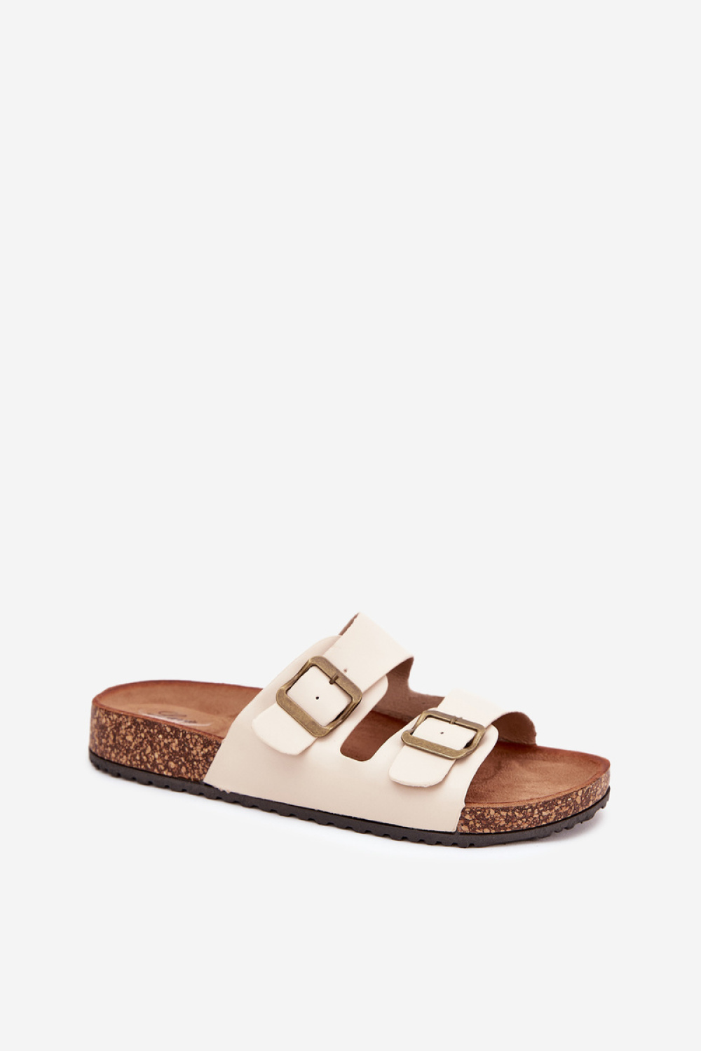 Vesina WD302 Beige Sandal Slides - Step in style