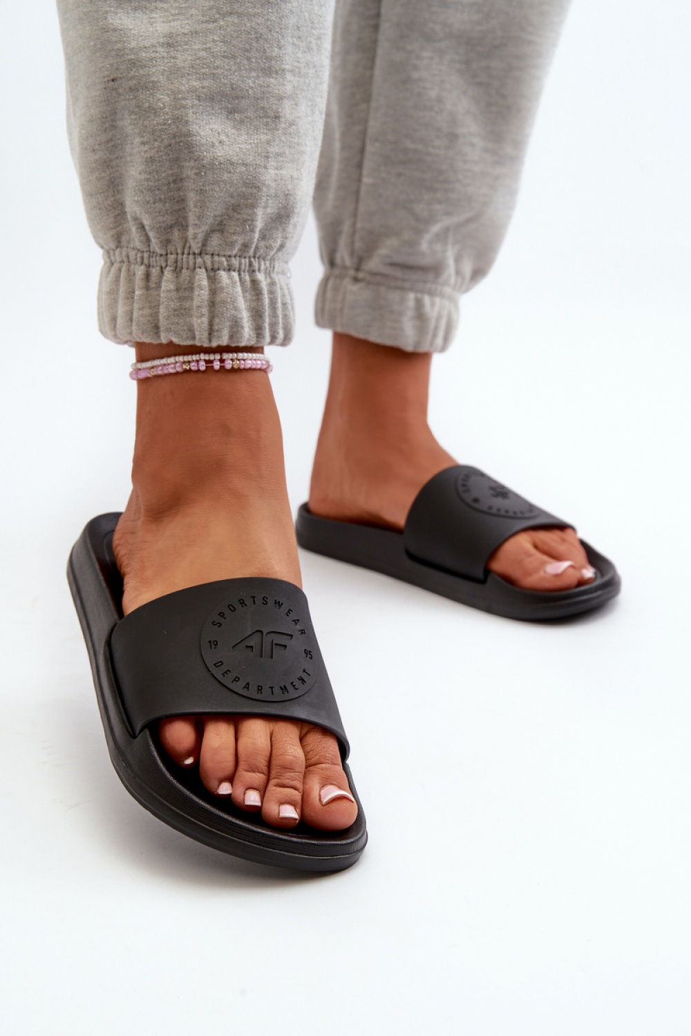Slide Sandals Model 4FMM00FFLIF045-20S Black - Step in style – view 2