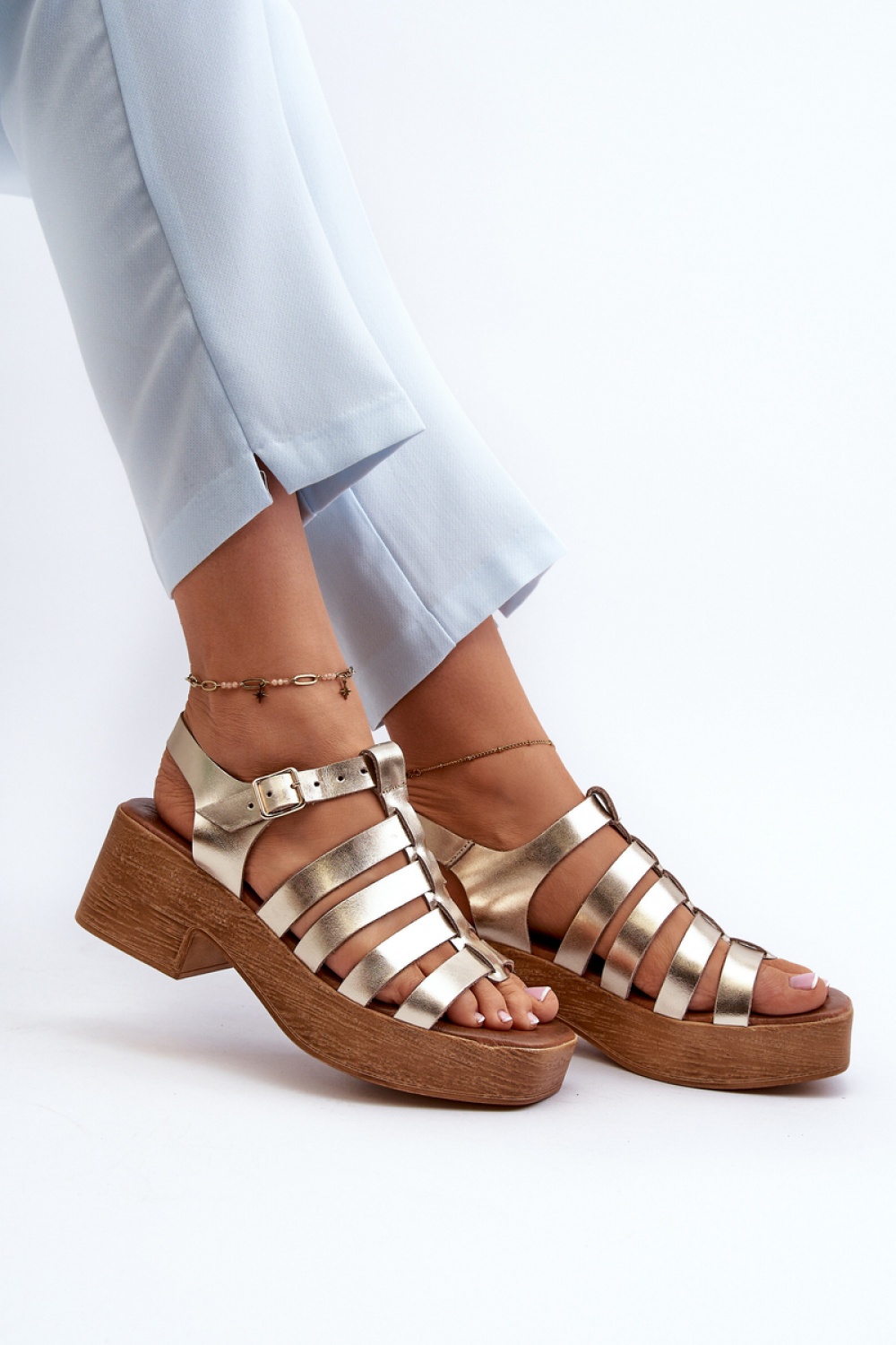 Zazoo 40410 Gold Sandals - Step in style
