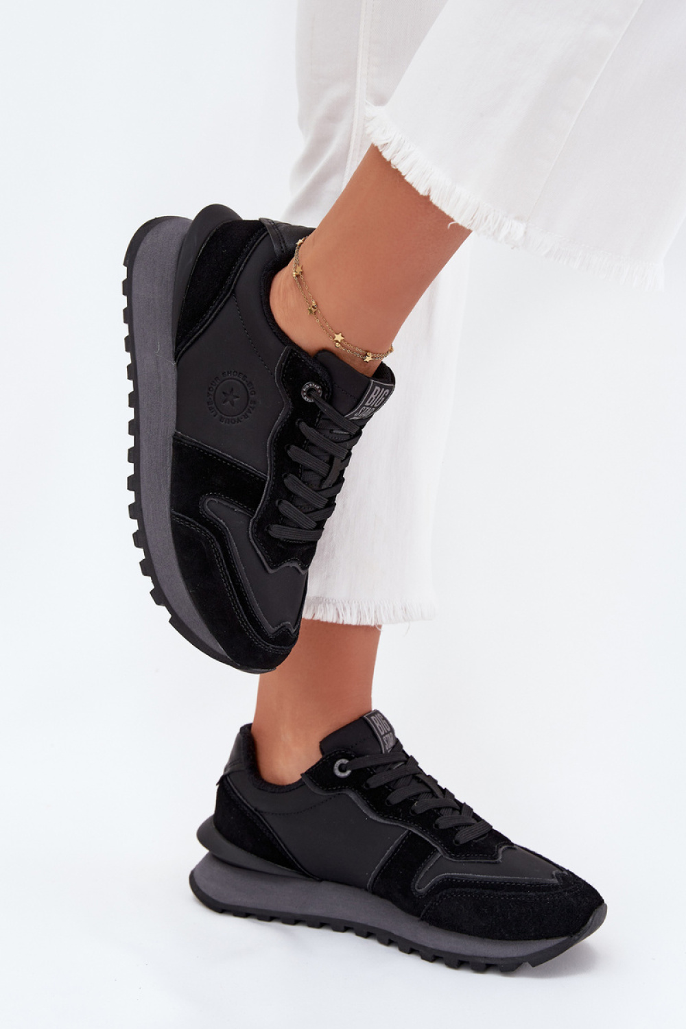Buty Sportowe Model Big Star OO274529 HI-POLY SYSTEM Black - Step in style