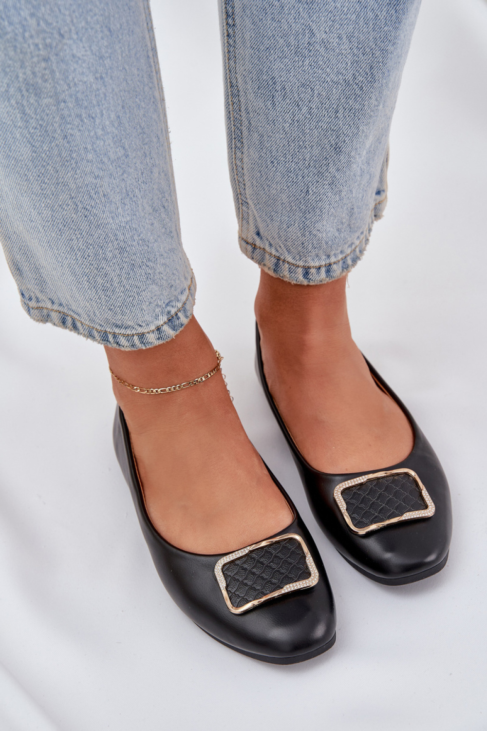 Baleriny Model Tulnelia ZA62P Black - Step in style – widok 2