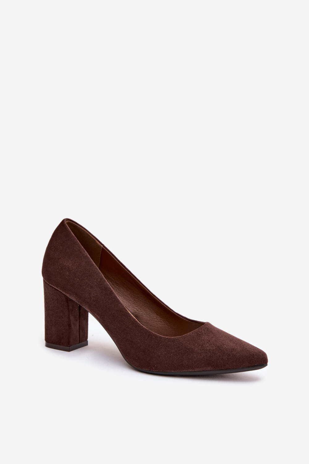 Sergio Leone PB414 Pumps in Chocolate Suede - Step in style