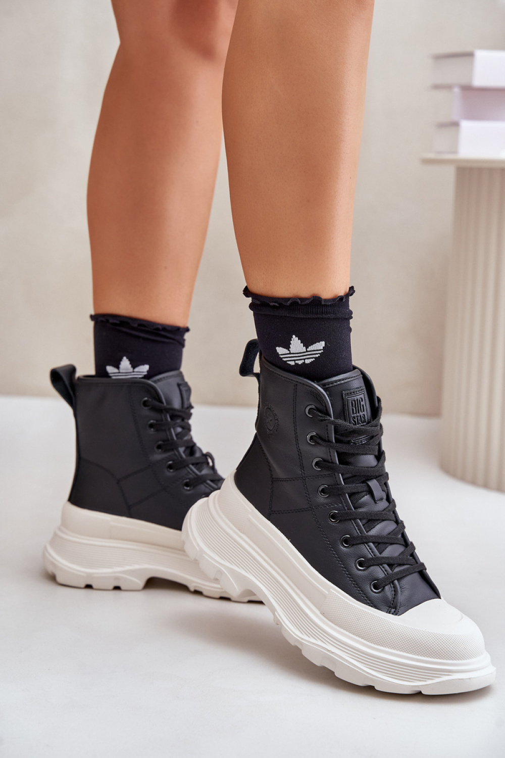 Big Star OO274A599 Black Sneakers - Step in style – vista 2