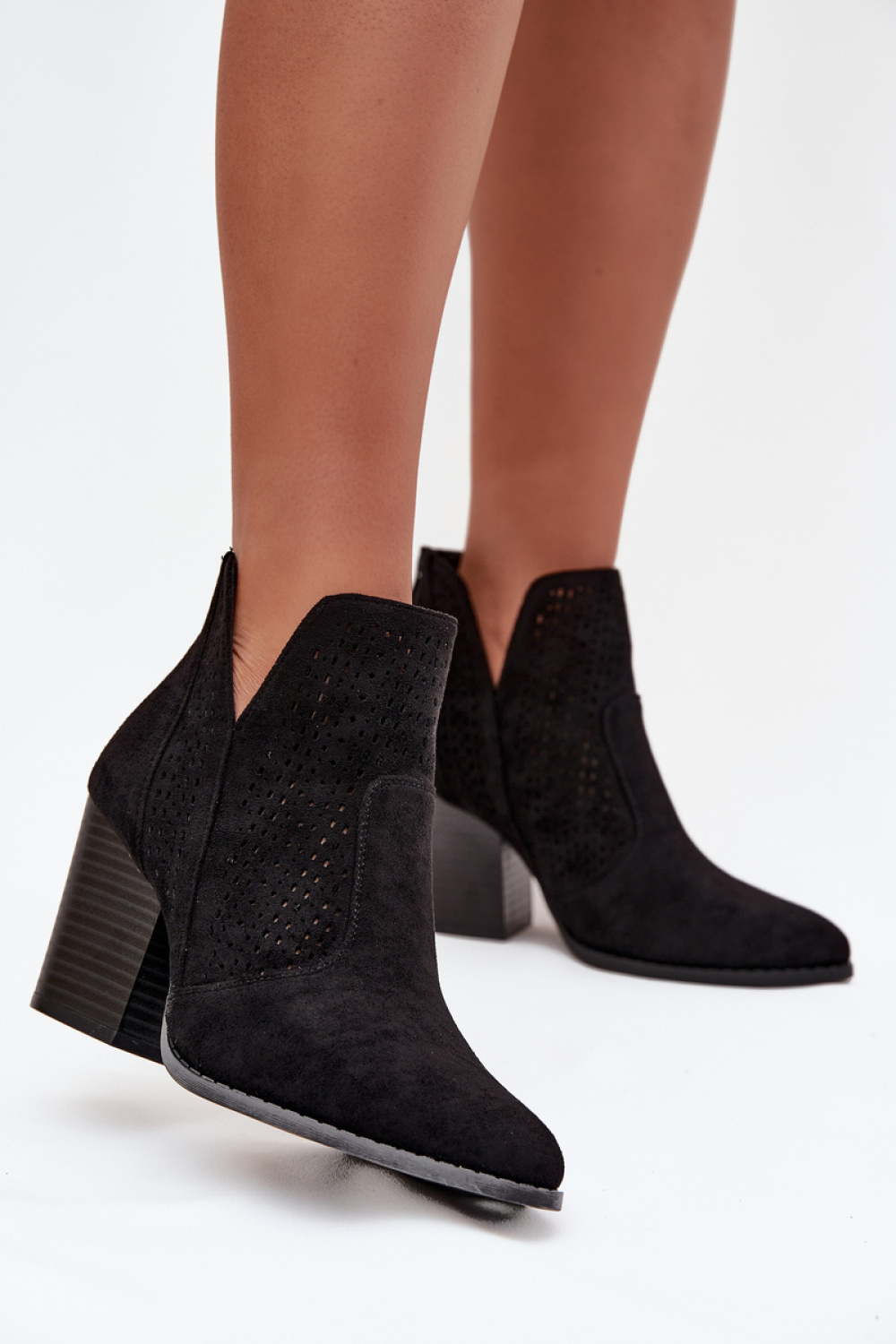 Botki Model S.Barski HY51-060 Black - Step in style