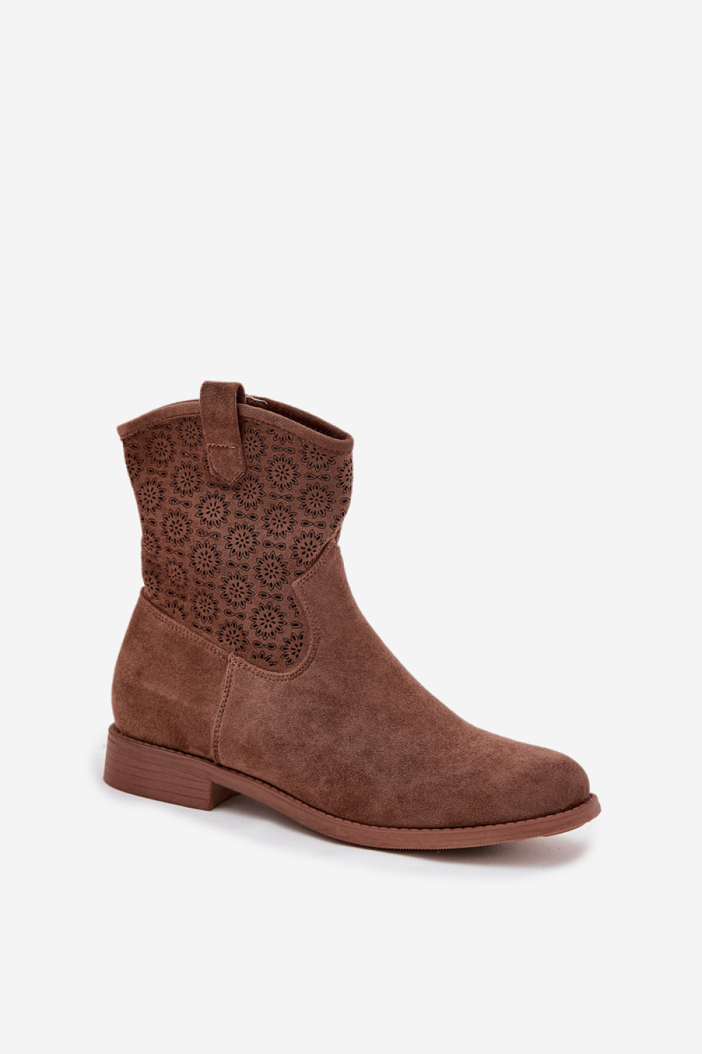 S.Barski HY52-530 Brown Ankle Boots - Step in style