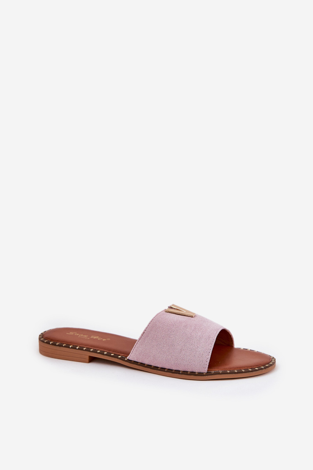 Saliena HXD-23 Violet Sandal Mules - Step in style