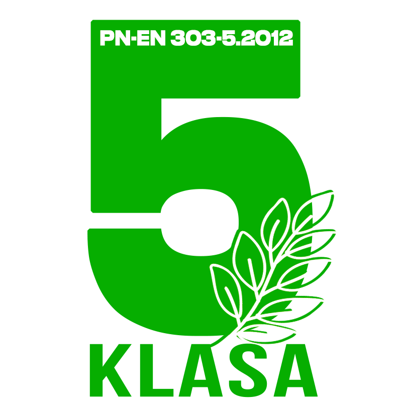 5 klasa kotła wg PN-EN 303-5:2012